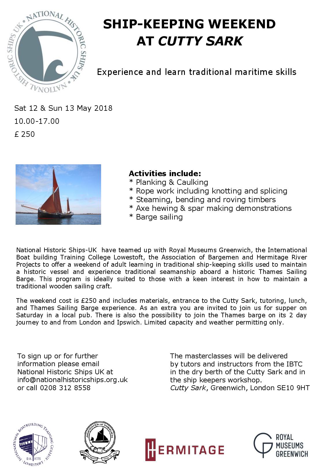 Ship Keeping weekend at Cutty Sark flyer-page-001